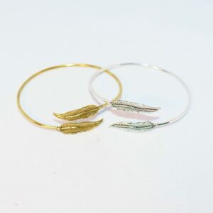 Two Feathers Bracelet
