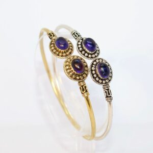 Amethysts Ethnic Bracelet