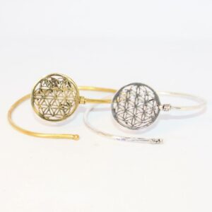 Sacred Flower of Life Unisex Wrap Bracelet
