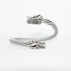 Chinese Dragon Inspired Wire Cable Bangle