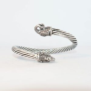 Peacock Wire Cable Unisex Cable Bangle